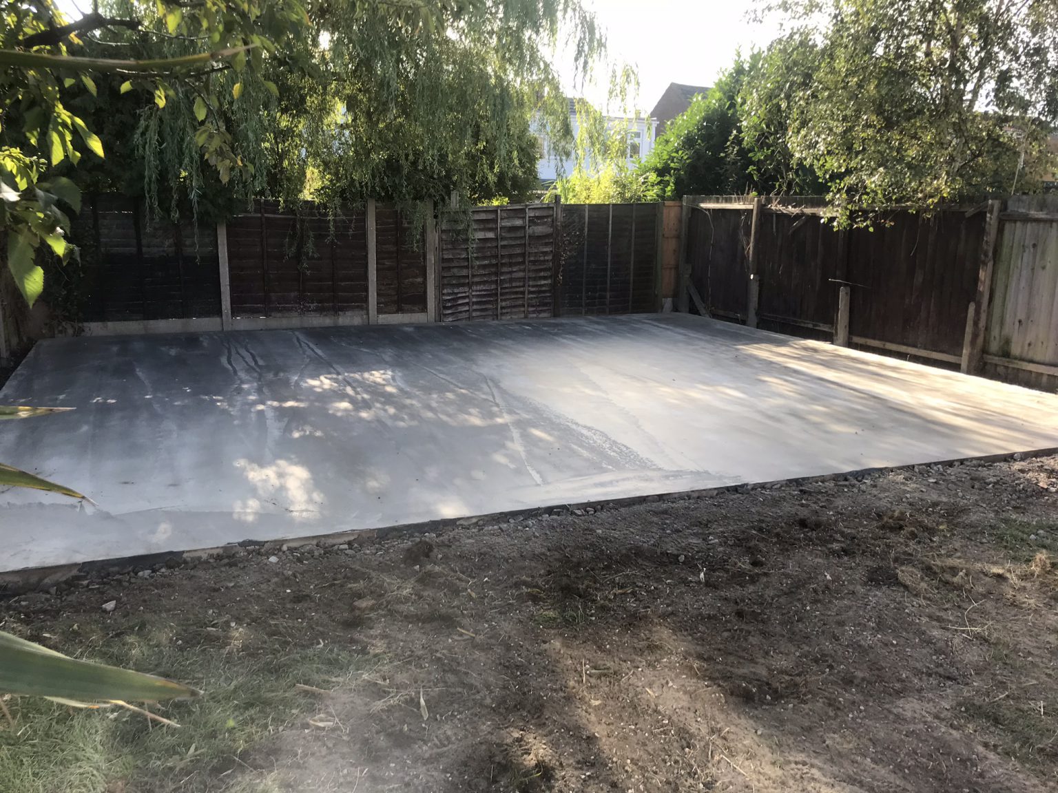 Installation of Garden Room / Summer House Concrete Base. Lancashire PJC Groundwork Contractors Installation of Garden Room / Summer House Concrete Base. Lancashire PJC Groundwork Contractors